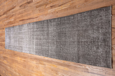 Vintage Overdyed Runner Rug (2' x 12')